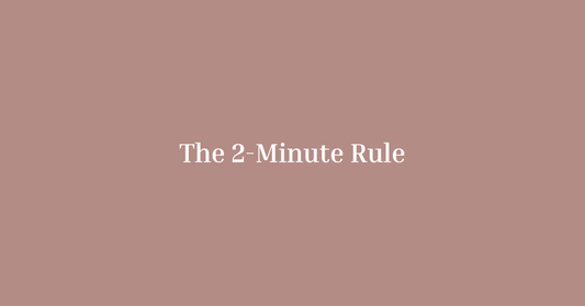 The 2-Minute Rule: Small Sleep Cues That Make a Big Difference