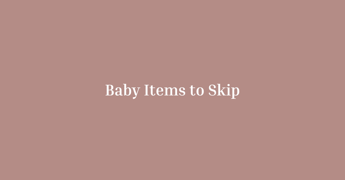 The 'Must-Have' Baby Items You Can Totally Live Without
