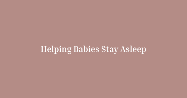 The Sounds That Help Babies Sleep