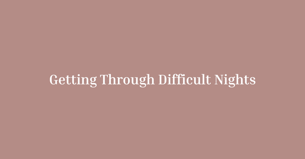 When Nothing Works at Night With Your Baby