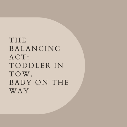 The Balancing Act: Toddler in Tow, Baby on the Way