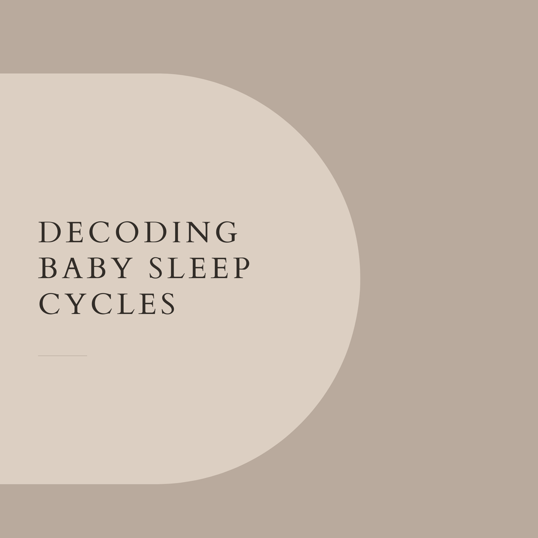 Decoding Baby Sleep Cycles: Your Guide to Restful Nights