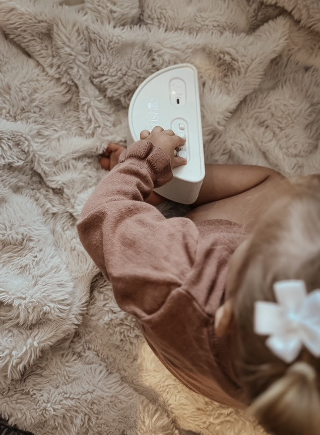 Toddler holding her own Shushiie