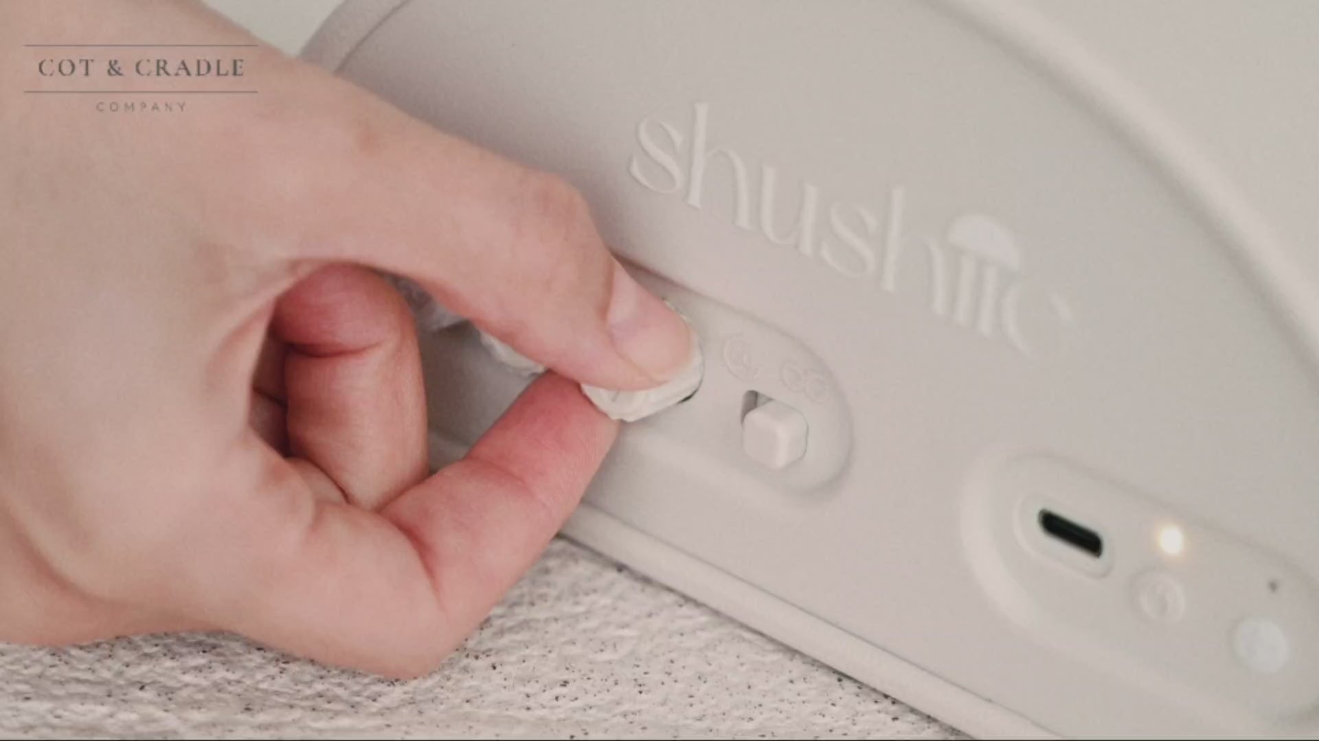 Best Baby Sleep Aid | Shushiie® Sound Machine for Newborns
